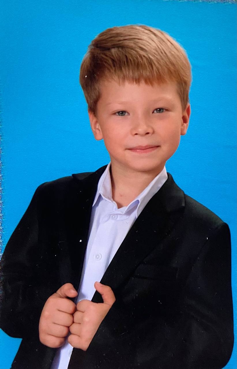 Yehor as a child